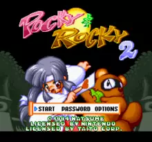 Image n° 4 - screenshots  : Pocky & Rocky 2